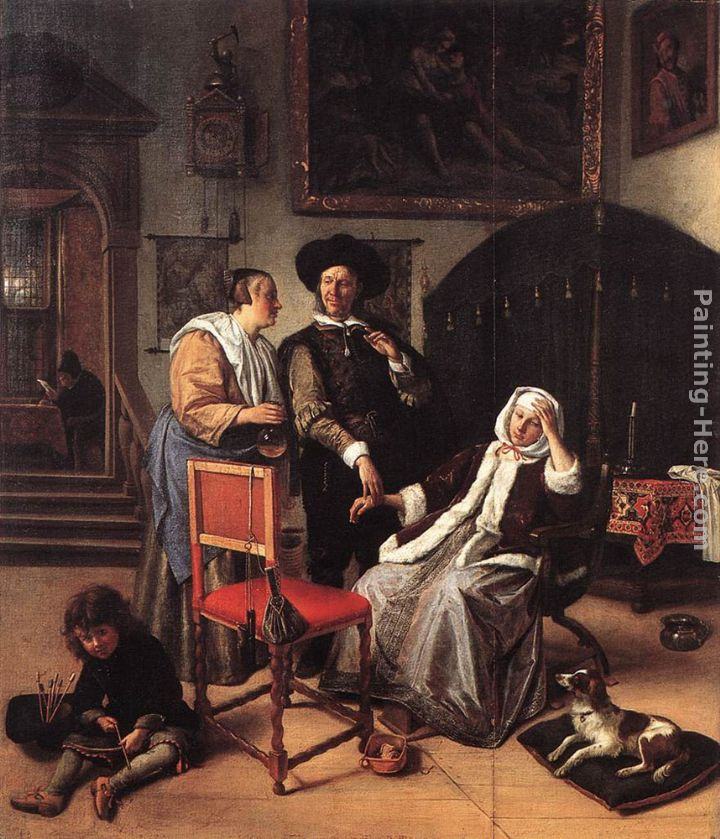 Jan Steen Famous Paintings page 2